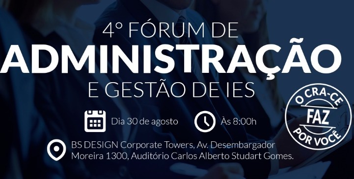 Vem aí o 4º Fórum de Gestão de IES