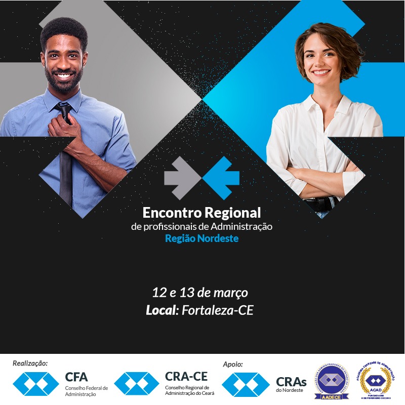 Ceará vai receber Encontro Regional de Profissionais de Administração