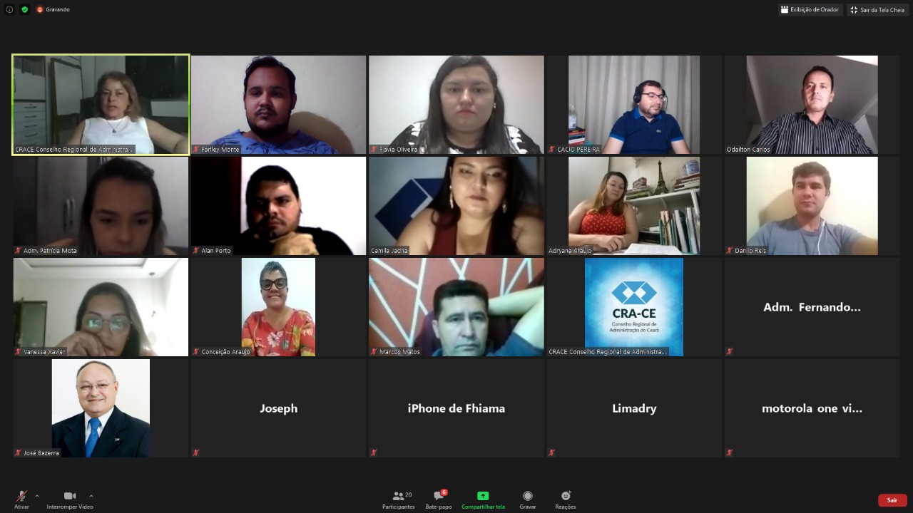Com vistas à expansão, CRA Mulher realiza encontro virtual com delegados