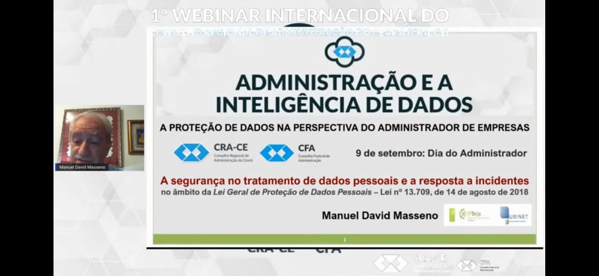 Proteção de dados tem mais a ver com administração, afirma especialista de Portugal