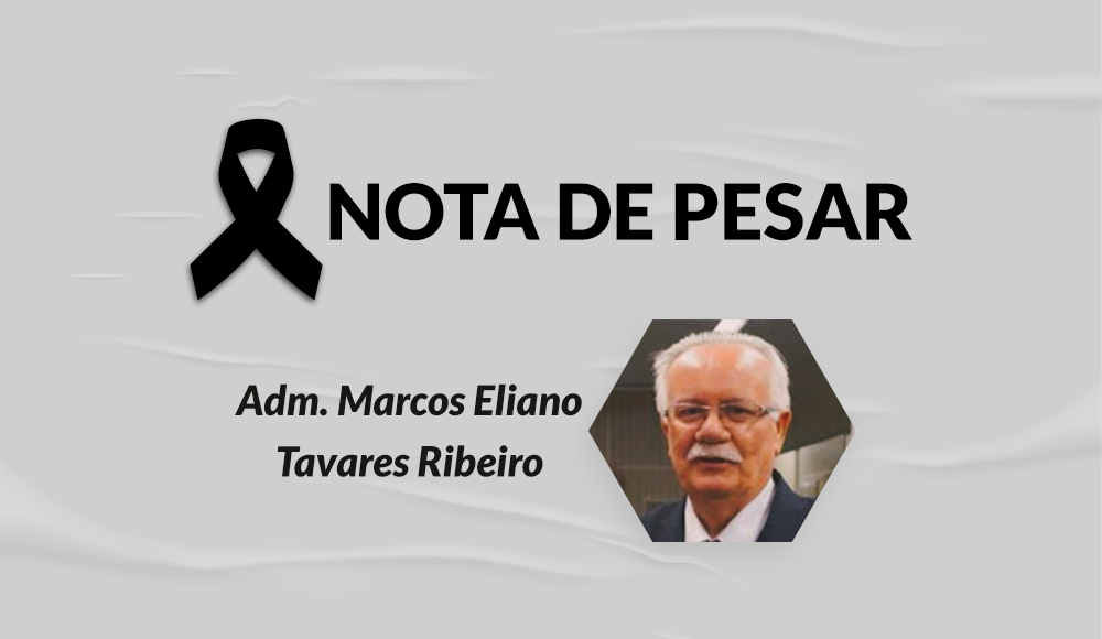 Nota de Pesar pelo Adm. Marcos Eliano