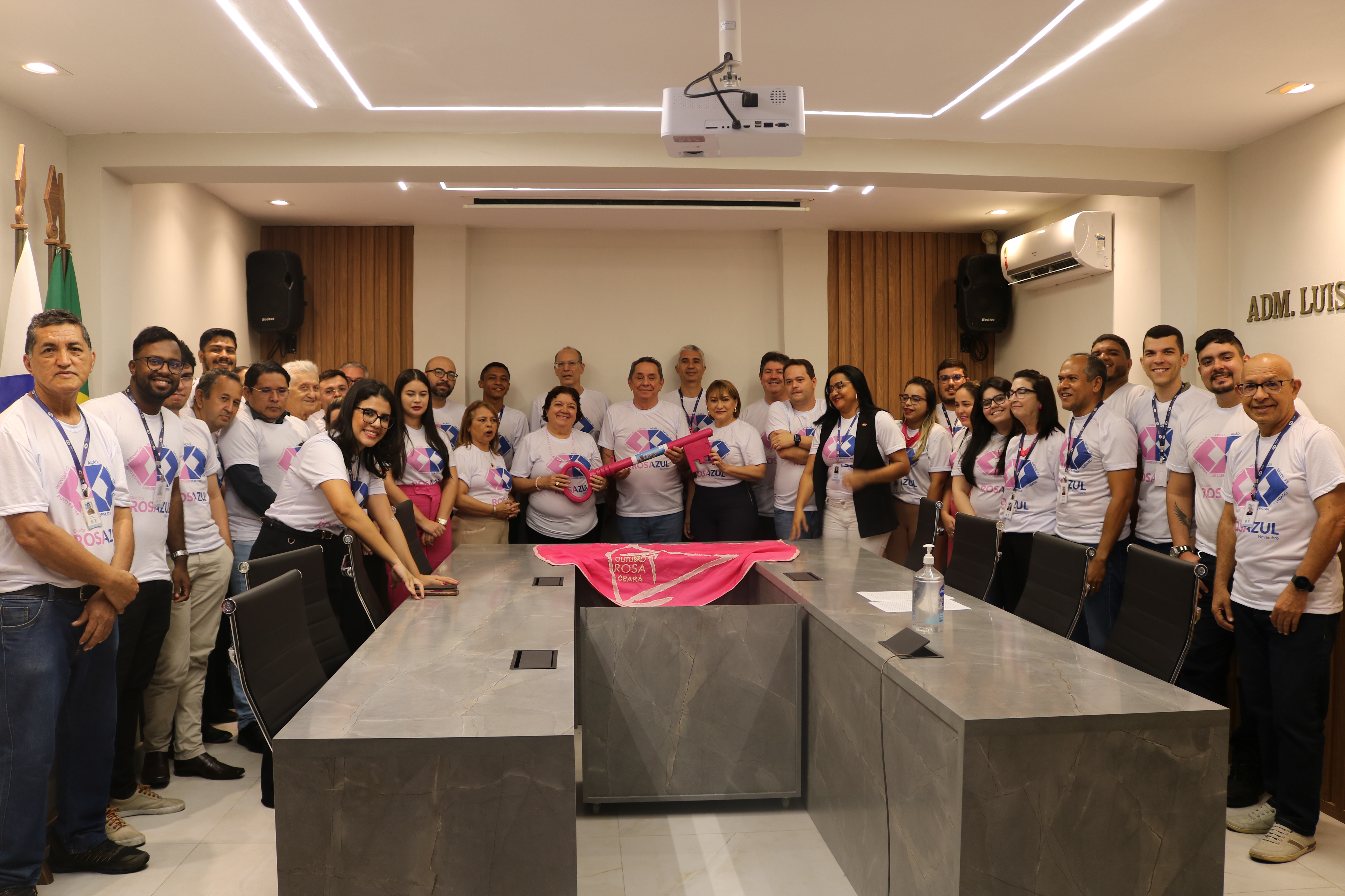 CRA-CE adere ao Outubro Rosa e confirma tradição desde 2014