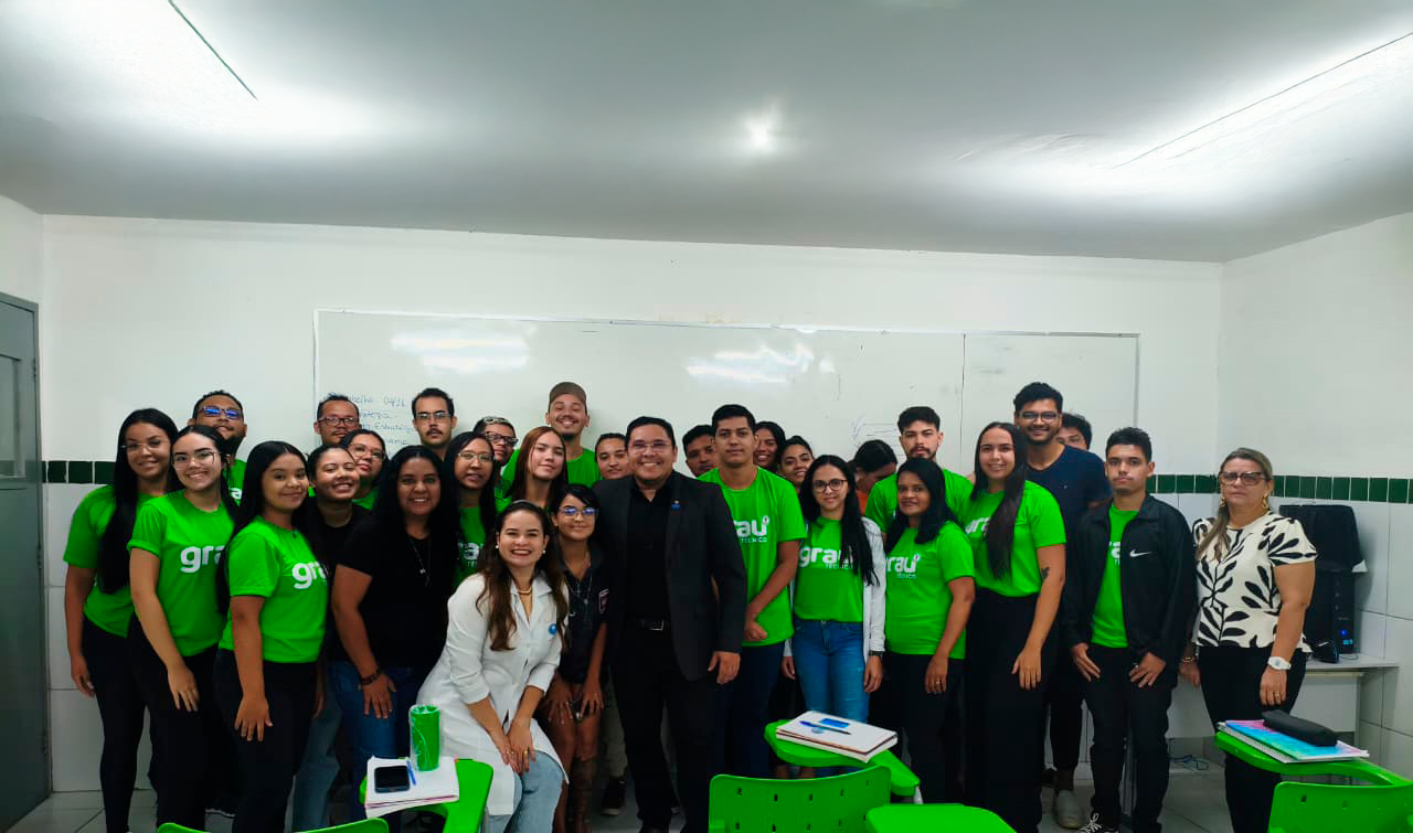 CRA-CE participa de palestra no Grau Técnico Centro em Fortaleza