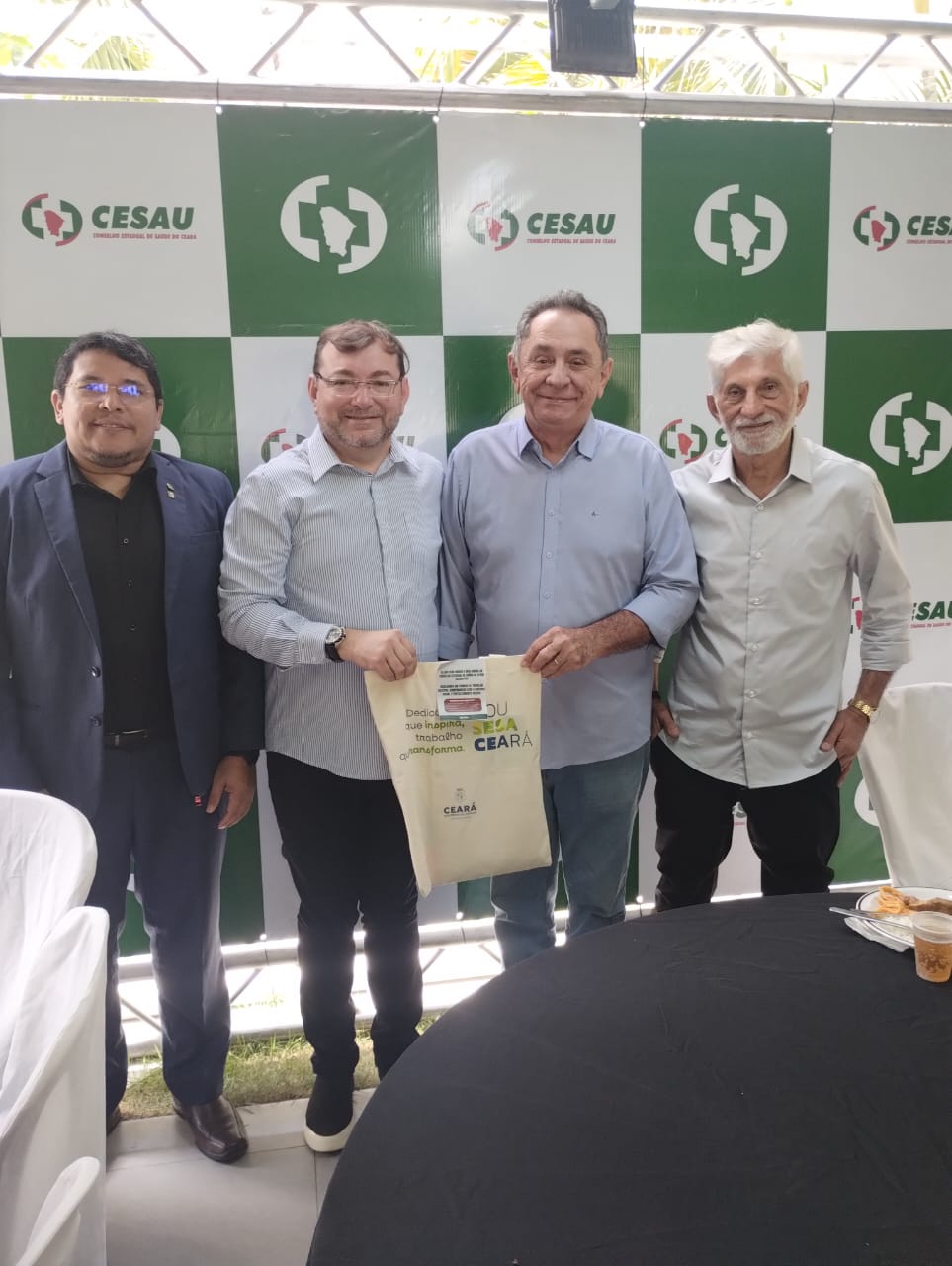 Presidente do CRA-CE prestigia solenidade de posse dos Conselheiros de Saúde do Estado do Ceará